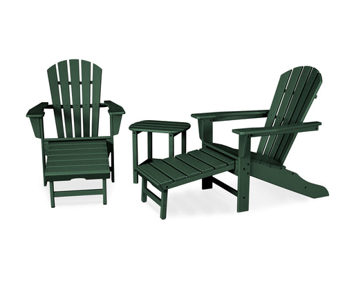 POLYWOOD Palm Coast Ultimate Adirondack 3-Piece Set in Green image