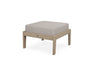 POLYWOOD Lakeside Deep Seating Ottoman in Vintage Sahara / Weathered Tweed image