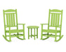 POLYWOOD Presidential 3-Piece Rocker Set in Lime image