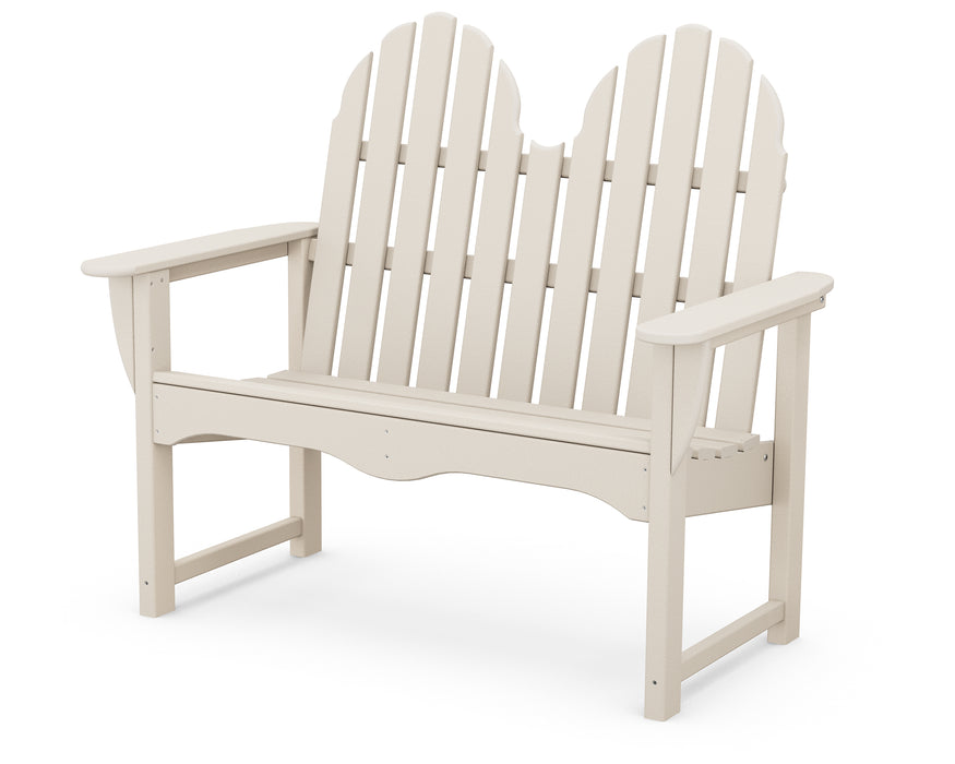 POLYWOOD Classic Adirondack 48" Bench in Sand