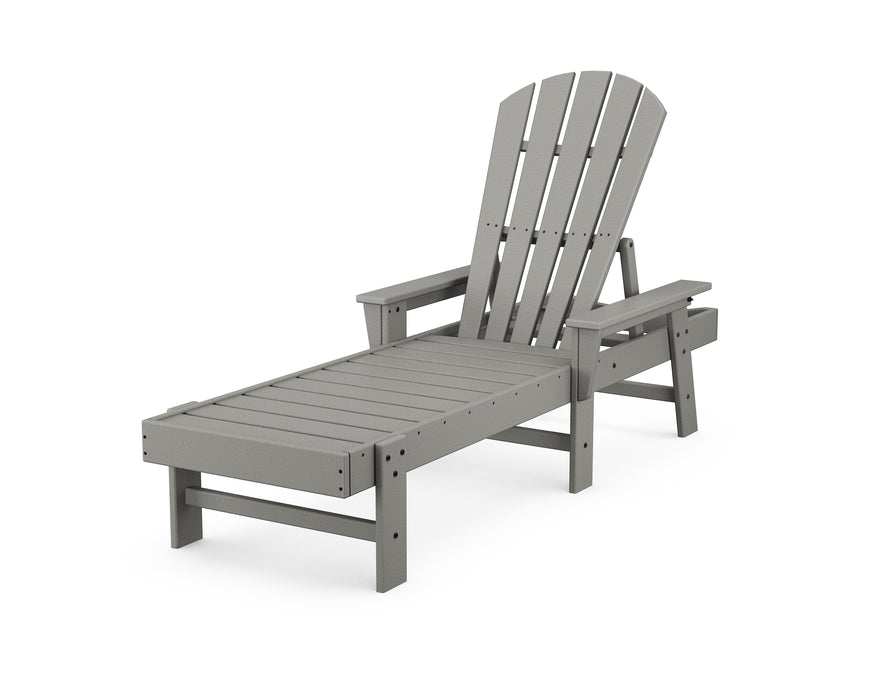 POLYWOOD South Beach Chaise in Slate Grey image