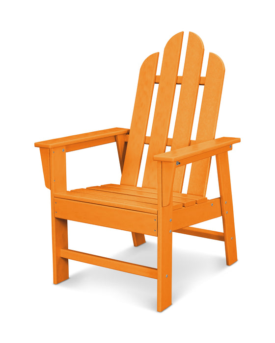 POLYWOOD Long Island Upright Adirondack Chair in Tangerine image