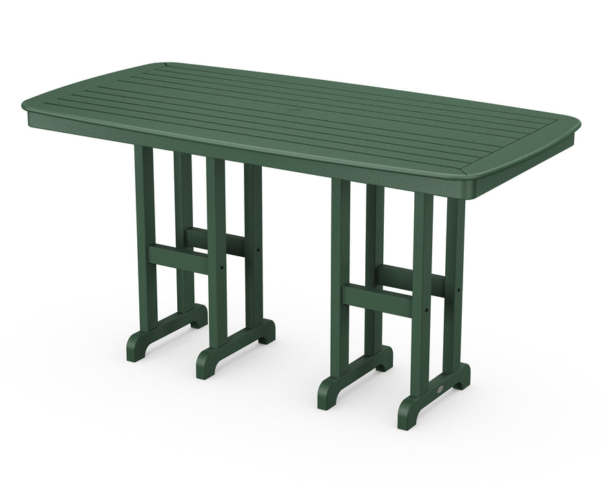 POLYWOOD Nautical 37" x 72" Counter Table in Green image