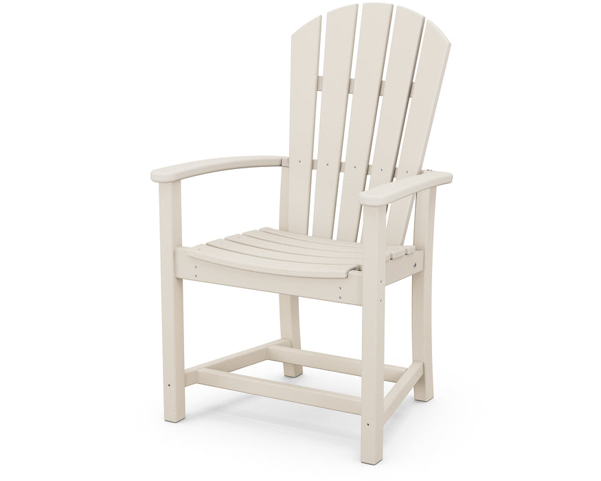 POLYWOOD Palm Coast Upright Adirondack Chair in Sand