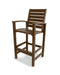 POLYWOOD Signature Bar Chair in Mahogany image