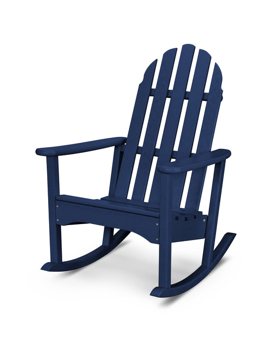 POLYWOOD Classic Adirondack Rocking Chair in Navy image