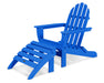 POLYWOOD Classic Adirondack 2-Piece Set in Pacific Blue image