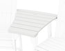 POLYWOOD 600 Series Angled Adirondack Dining Connecting Table in White image