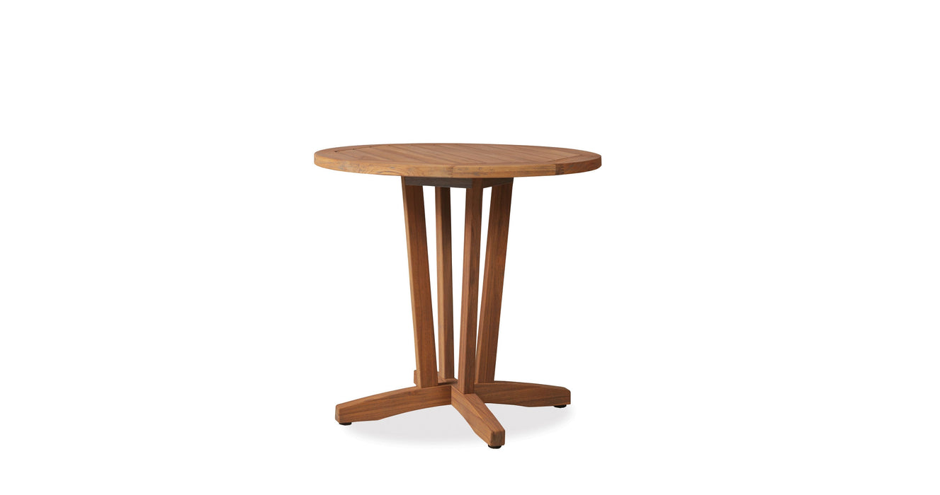 TEAK 30" ROUND BISTRO TABLE