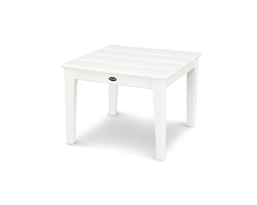 POLYWOOD Newport 22" End Table in White image