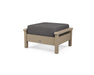 POLYWOOD Harbour Deep Seating Ottoman in Vintage Sahara / Ash Charcoal image