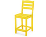 POLYWOOD La Casa Cafe Counter Side Chair in Lemon image