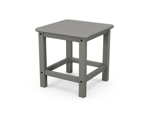 POLYWOOD Seashell 18" Side Table in Slate Grey image