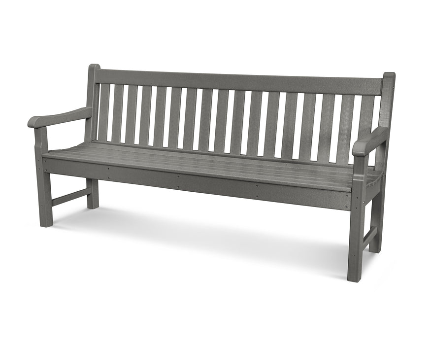 POLYWOOD Rockford 72" Bench in Slate Grey image
