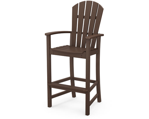 POLYWOOD Palm Coast Bar Chair in Mahogany image