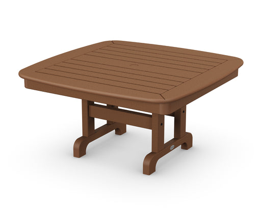 POLYWOOD Nautical 37" Conversation Table in Teak image