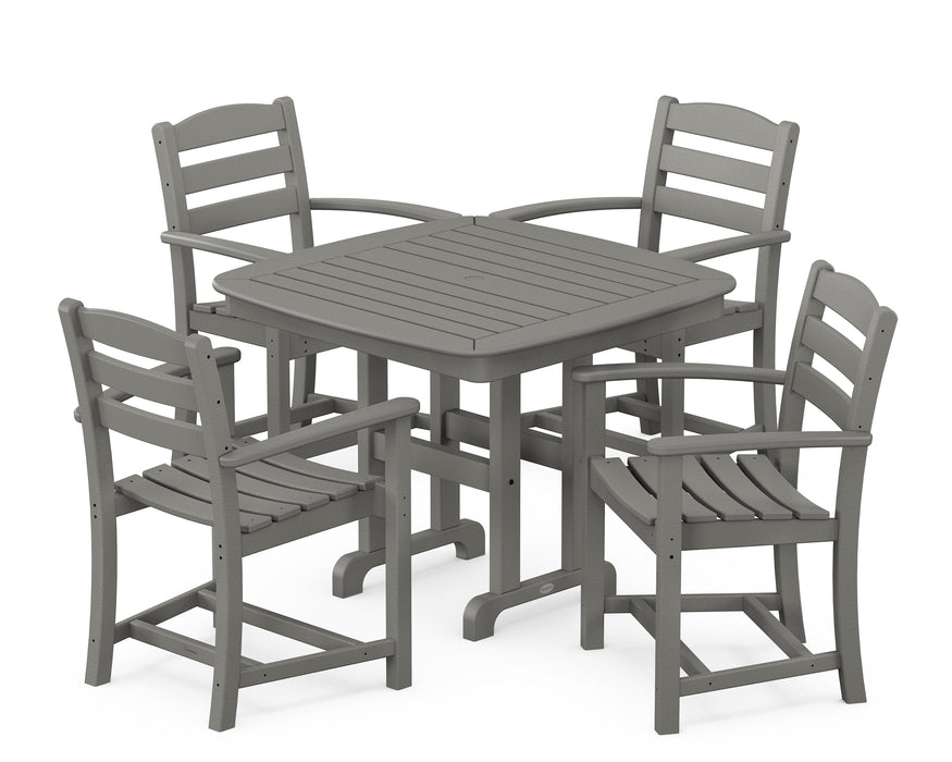 POLYWOOD La Casa Cafe 5-Piece Dining Set in Slate Grey image