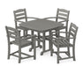 POLYWOOD La Casa Cafe 5-Piece Dining Set in Slate Grey image