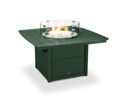 POLYWOOD Nautical 42" Fire Pit Table in Green image