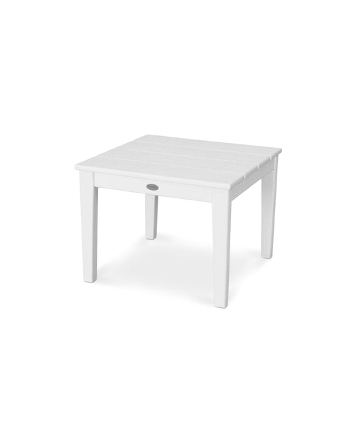 POLYWOOD Newport 22" End Table in Vintage White image