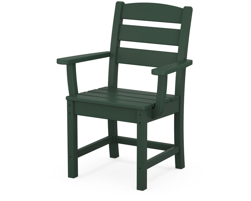 POLYWOOD Lakeside Dining Arm Chair in Green image