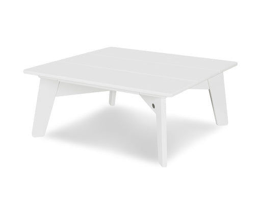 POLYWOOD Riviera Modern Conversation Table in White image