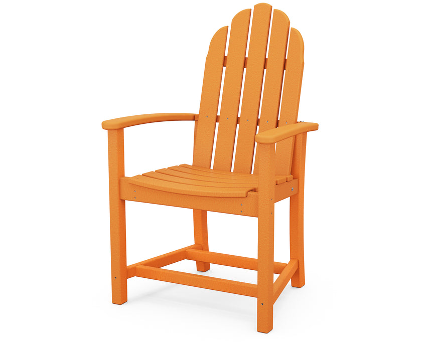 POLYWOOD Classic Upright Adirondack Chair in Tangerine image