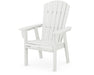 POLYWOOD Nautical Curveback Upright Adirondack Chair in Vintage White image