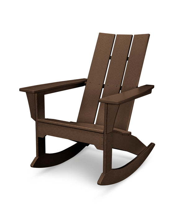 POLYWOOD Modern Adirondack Rocker in Mahogany image