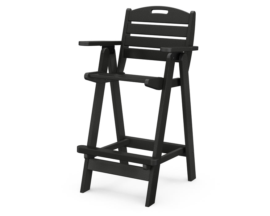 POLYWOOD Nautical Bar Chair in Black image