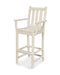 POLYWOOD Traditional Garden Bar Arm Chair in Sand image