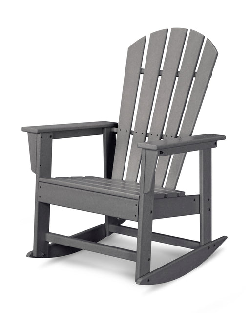 POLYWOOD South Beach Rocking Chair in Slate Grey image