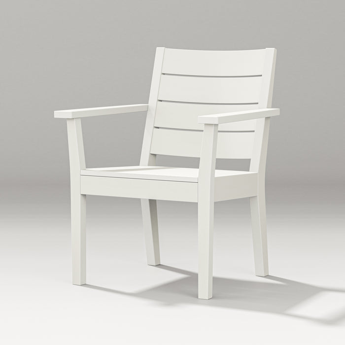 PW Designer Series Latitude Dining Arm Chair in Vintage White