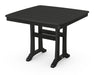 POLYWOOD Nautical Trestle 37" Dining Table in Black image