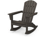 POLYWOOD Nautical Adirondack Rocking Chair in Vintage Coffee image