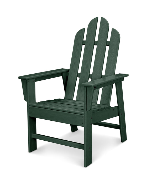 POLYWOOD Long Island Upright Adirondack Chair in Green image