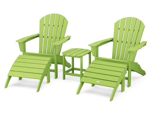 POLYWOOD South Beach Adirondack 5-Piece Set in Lime image