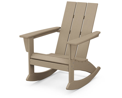 POLYWOOD Modern Adirondack Rocking Chair in Vintage Sahara image