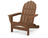 POLYWOOD Classic Oversized Folding Adirondack Chair in Teak image