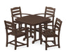 POLYWOOD La Casa Cafe 5-Piece Dining Set in Mahogany image