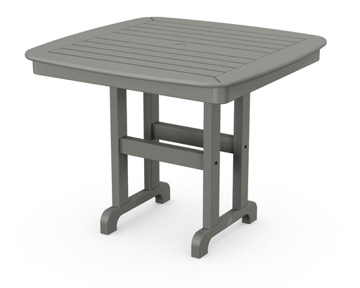 POLYWOOD Nautical 37" Dining Table in Slate Grey image