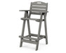 POLYWOOD Nautical Bar Chair in Slate Grey image