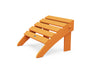 POLYWOOD Classic Adirondack Folding Ottoman in Tangerine image