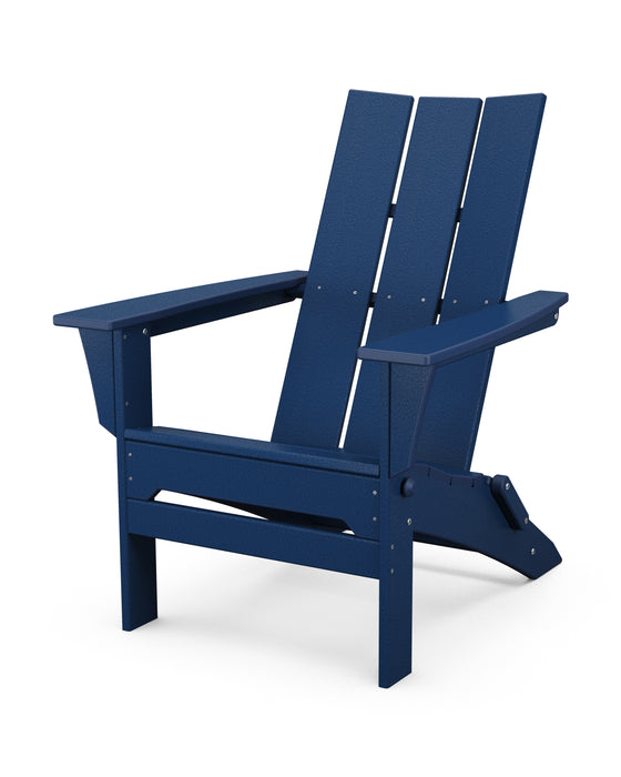 POLYWOOD Modern Folding Adirondack in Navy image