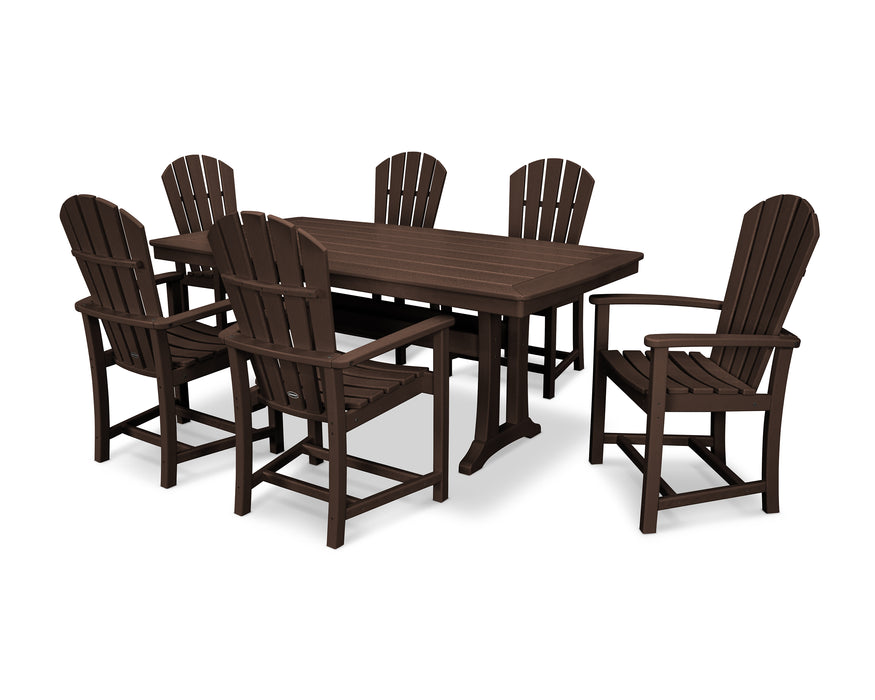 POLYWOOD 7 Piece  Palm Coast Dining Set in Mahogany image