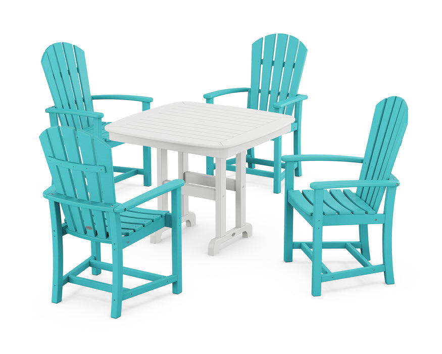 POLYWOOD Palm Coast 5-Piece Dining Set in Aruba image