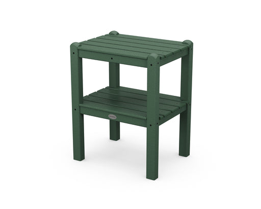 POLYWOOD Two Shelf Side Table in Green image