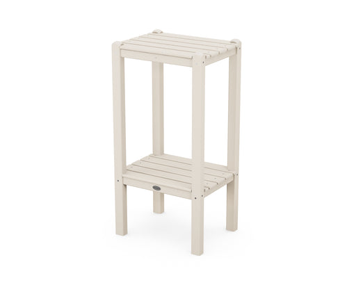 POLYWOOD Two Shelf Bar Side Table in Sand image