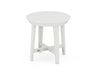 POLYWOOD Newport 19" Round End Table in Vintage White image