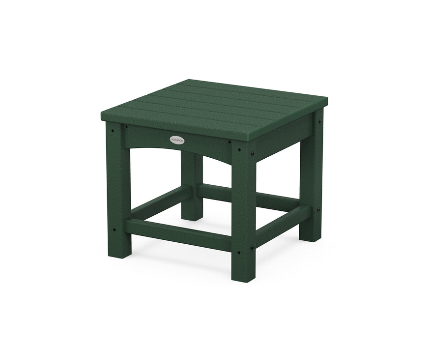 POLYWOOD Club 18" End Table in Green image